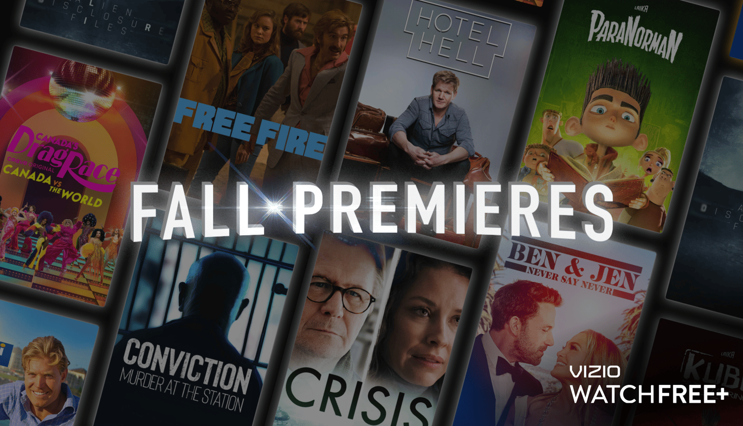 VIZIO Releases Fresh Slate of WatchFree+ Programming for Fall Premieres